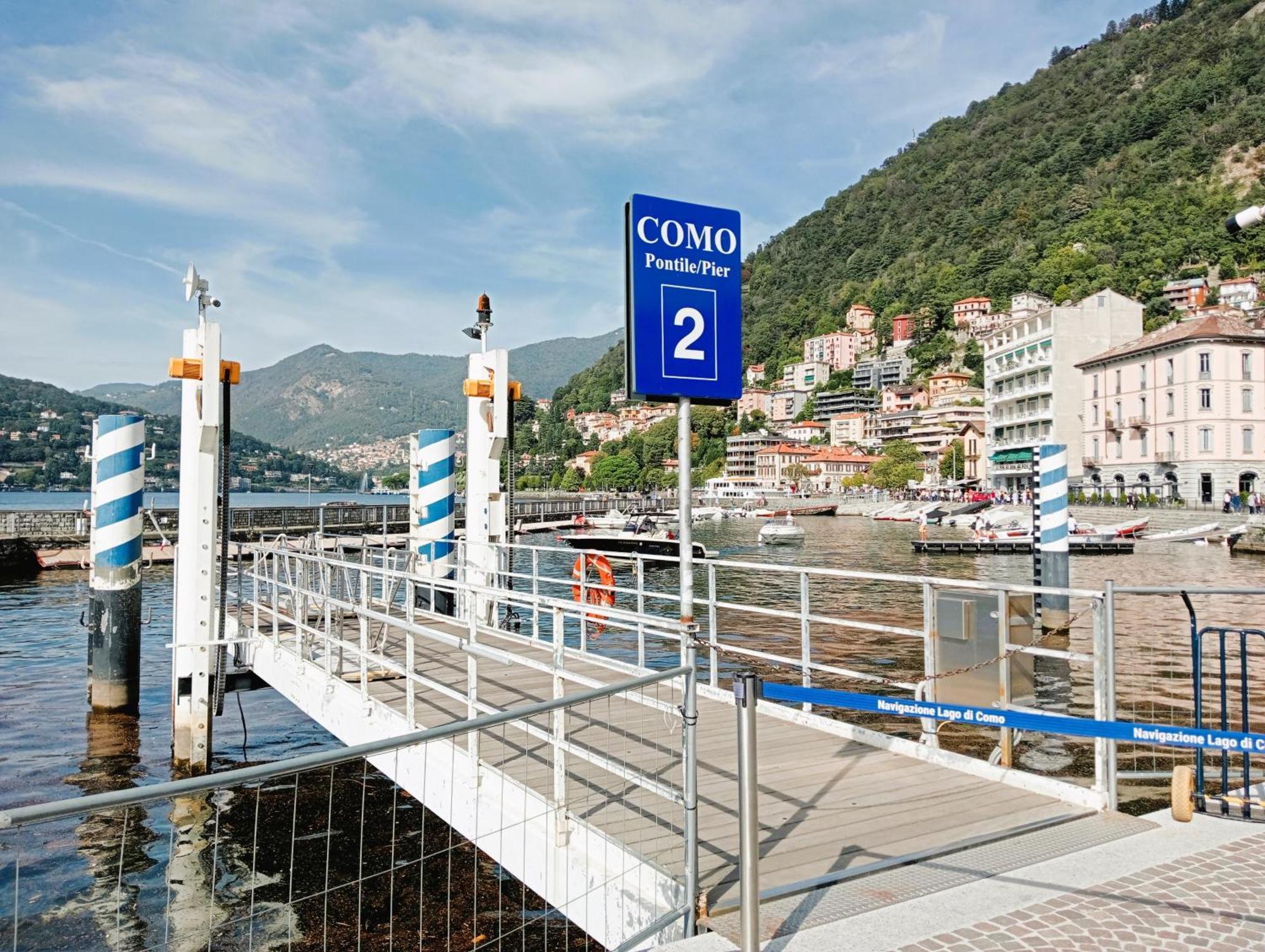Elegant Beige Apartment - 5 Minutes From The Lake Como Eksteriør bilde